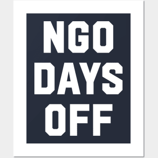 Ngo Days Off Posters and Art